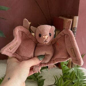 90s rare Ty Bat Beanie Baby Plush Toy